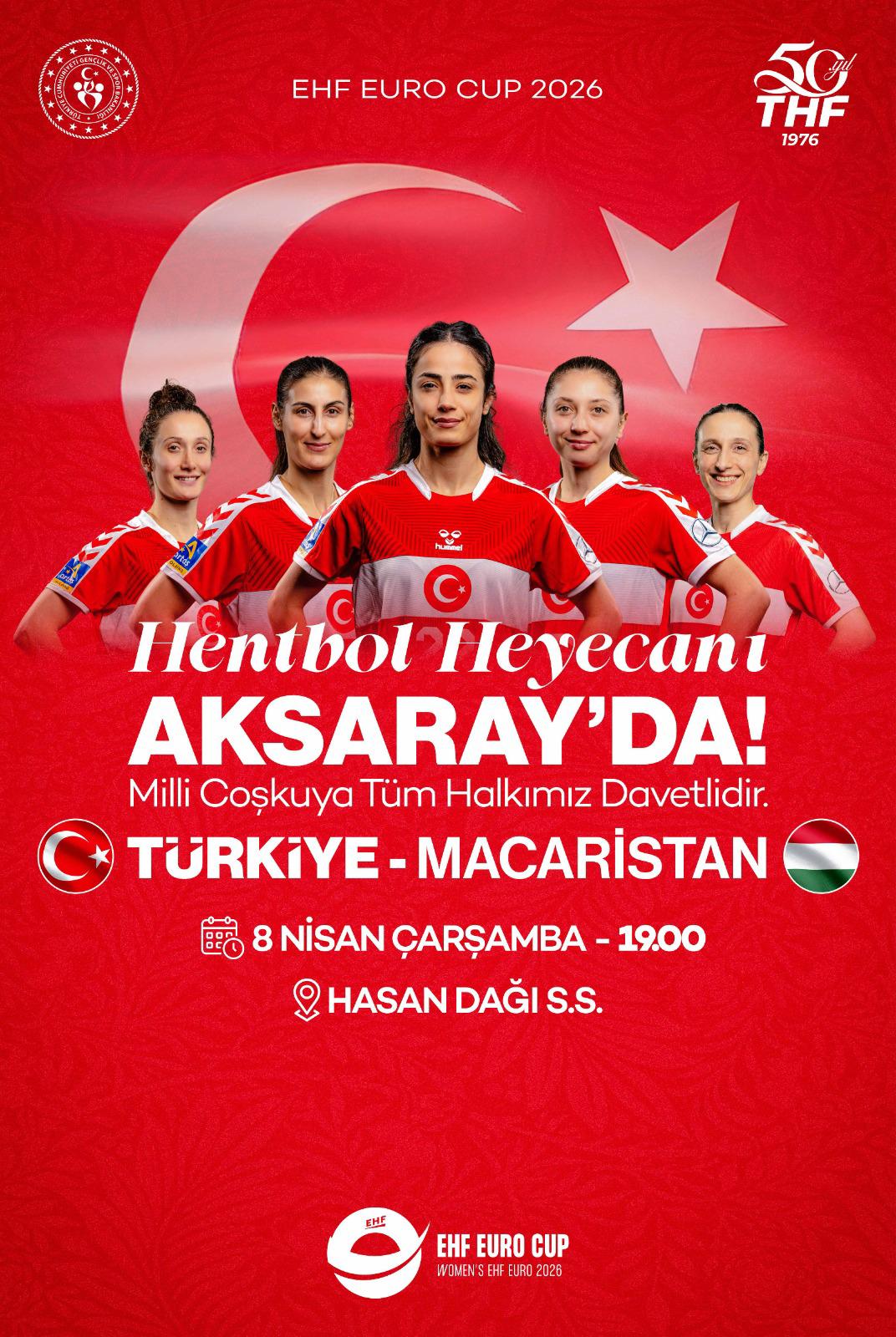 Hentbol Heycanı Aksaray'da